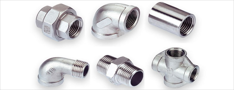 ASTM B366 Incoloy 800 Threaded Fittings in our stockyard