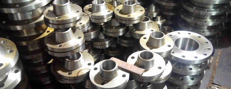 ASTM B366 Inconel 800H Flanges in our stockyard