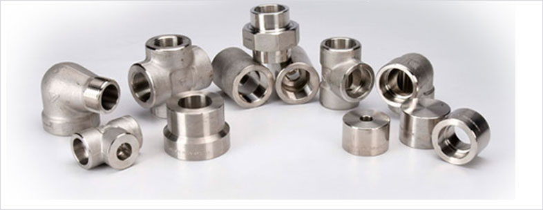ASTM B366 Incoloy 800HT Socket Weld Fittings in our stockyard