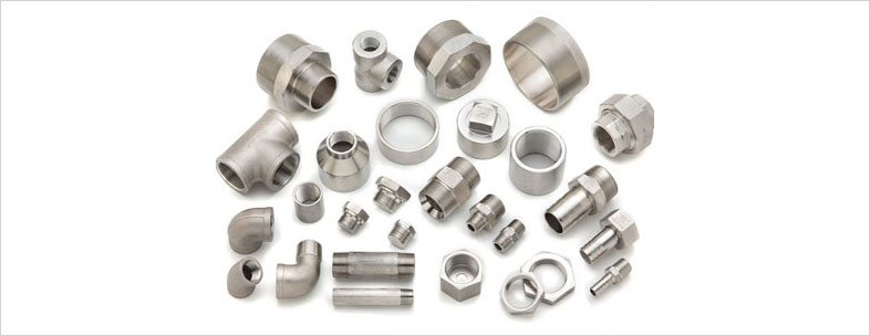 ASTM B366 Inconel 625 Threaded Fittings in our stockyard