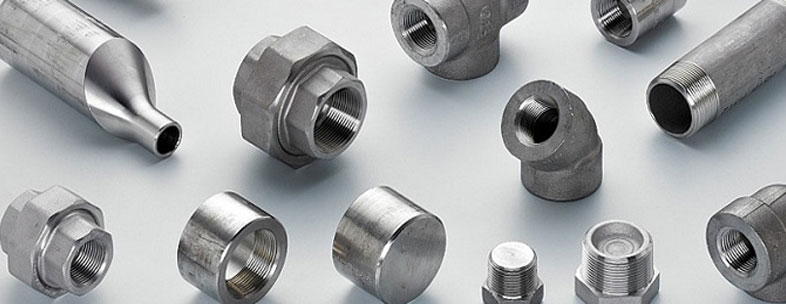 ASTM B 366 Hastelloy C22 Threaded Fittings in our stockyard