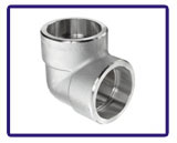 ASTM B366 Incoloy 800HT Threaded Fittings Socket Weld 3D Elbow in our stockyard