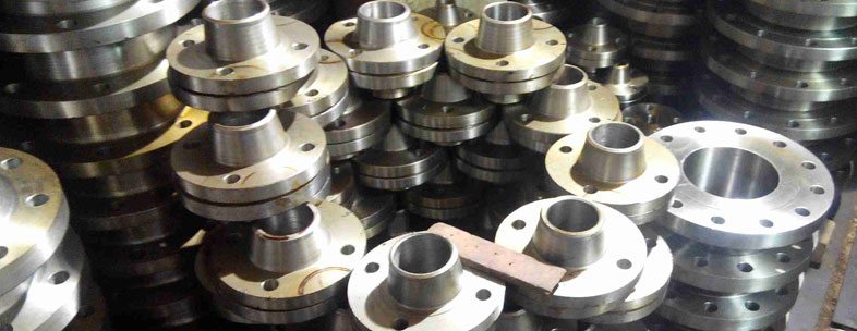 ASTM Stainless Steel 321 Flanges in our stockyard