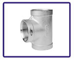 ASTM B366 Incoloy 800HT Threaded Fittings T-pieces in our stockyard