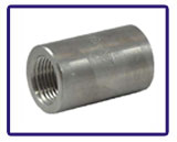 ASTM A182 F60 UNS S32205 Duplex Steel Forged Fittings    Threaded Full Coupling in our stockyard