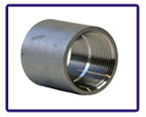 ASTM Super Duplex Steel UNS S32950 Forged Fittings  Threaded Reducing Coupling in our stockyard