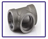 ASTM B366 Inconel 600 Threaded Fittings Socket Weld Tee in our stockyard