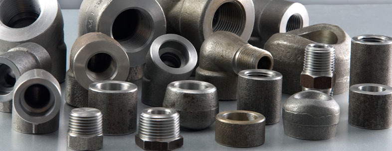 ASTM A182 Grade 321 Stainless Steel Forged Fittings in our stockyard
